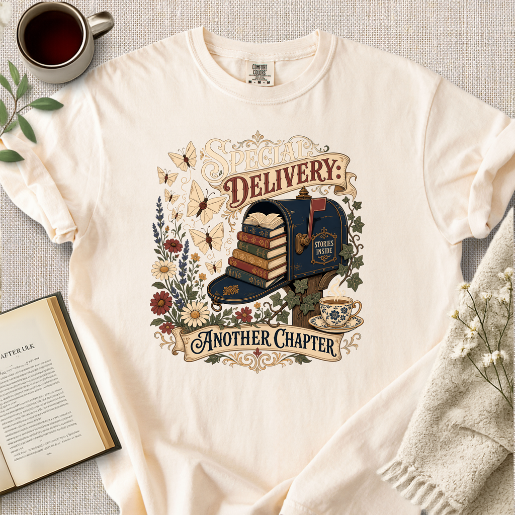 "Special Delivery, Another Chapter" Cozy Tee