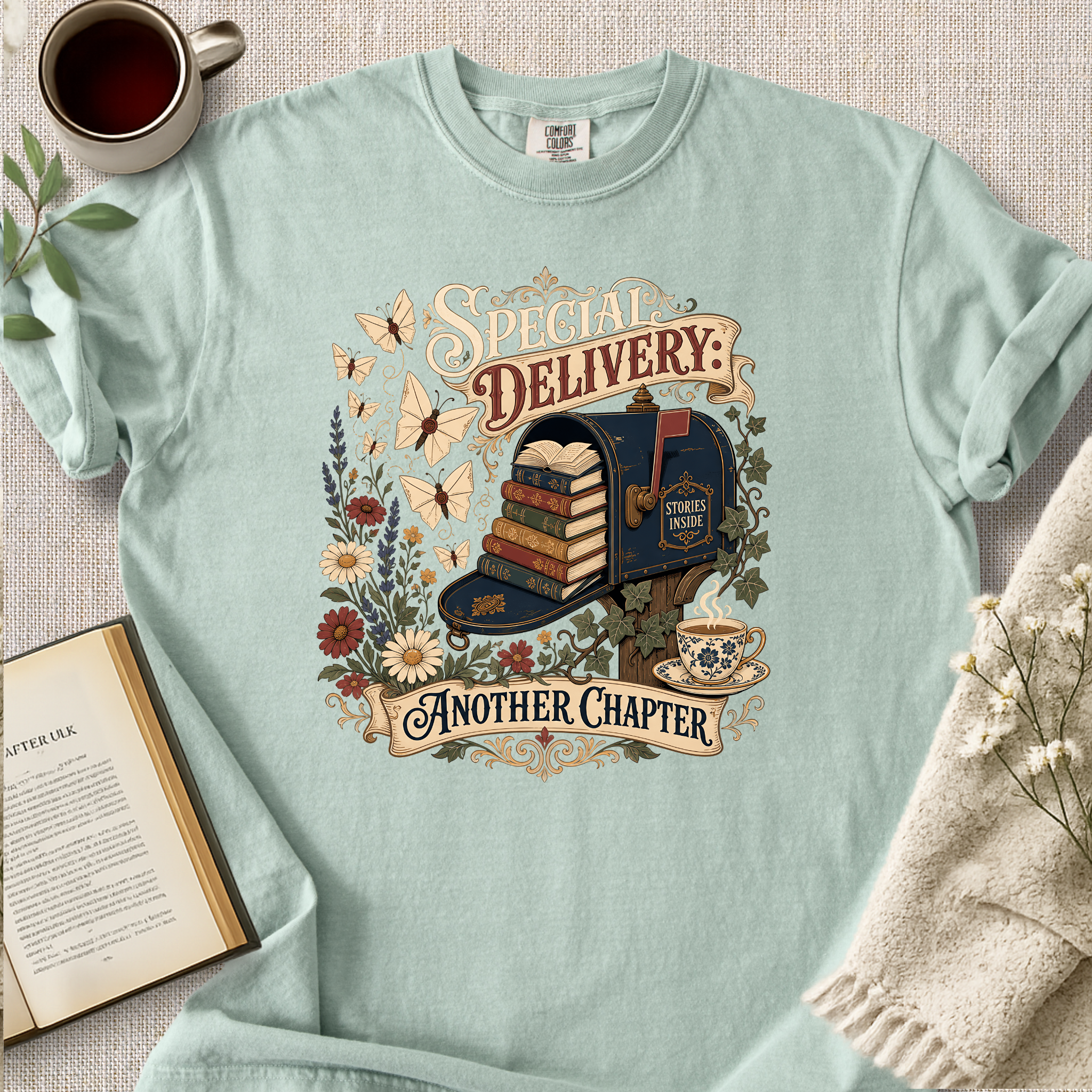 "Special Delivery, Another Chapter" Cozy Tee