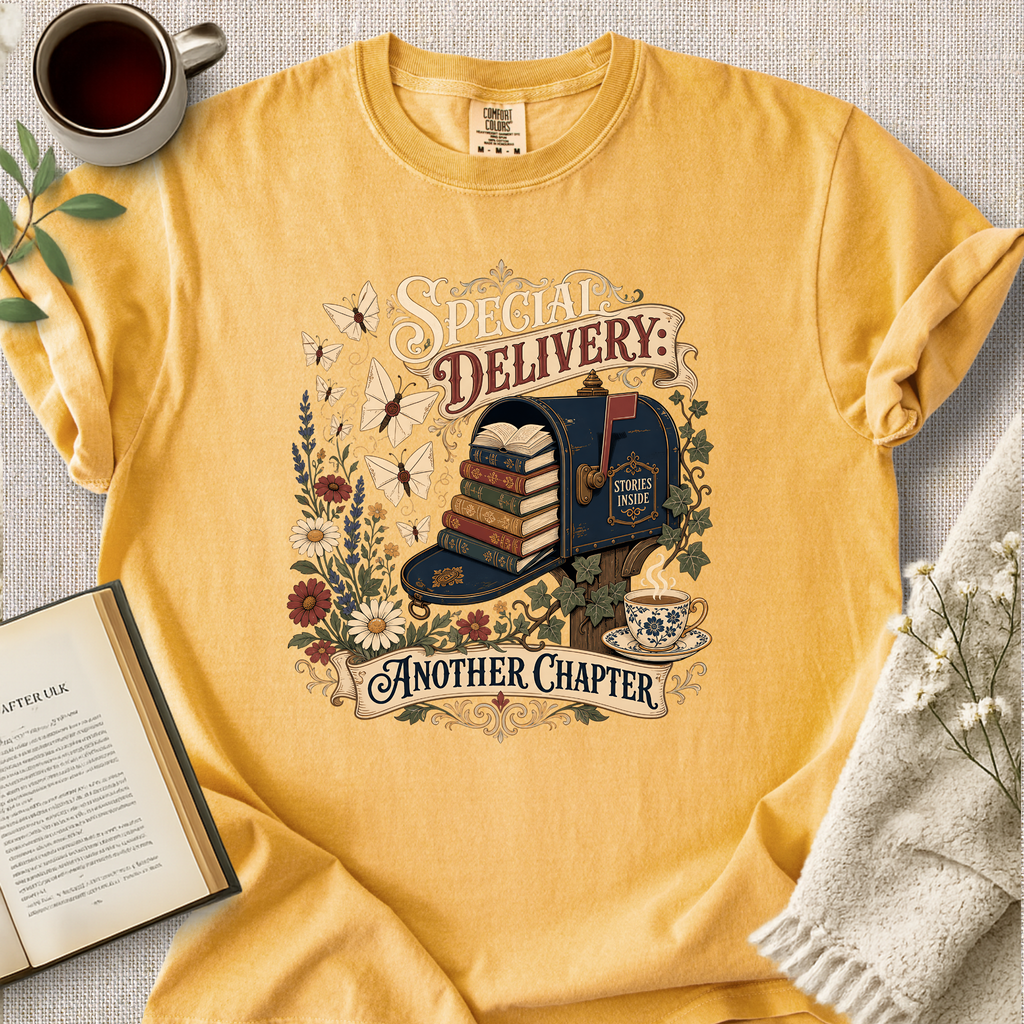 "Special Delivery, Another Chapter" Cozy Tee