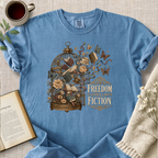 "Freedom Looks Like Fiction" Cozy Tee