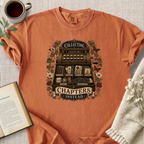 "Collecting Chapters Instead" Cozy Tee