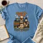 "Fueled By Tea And Plot Twists" Cozy Tee