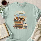 "Reading Is A Full Time Hobby" Cozy Tee