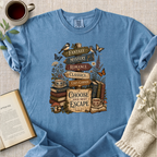 "Choose Your Next Escape" Cozy Tee
