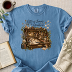 "Letters, Leaves and Literature" Cozy Tee