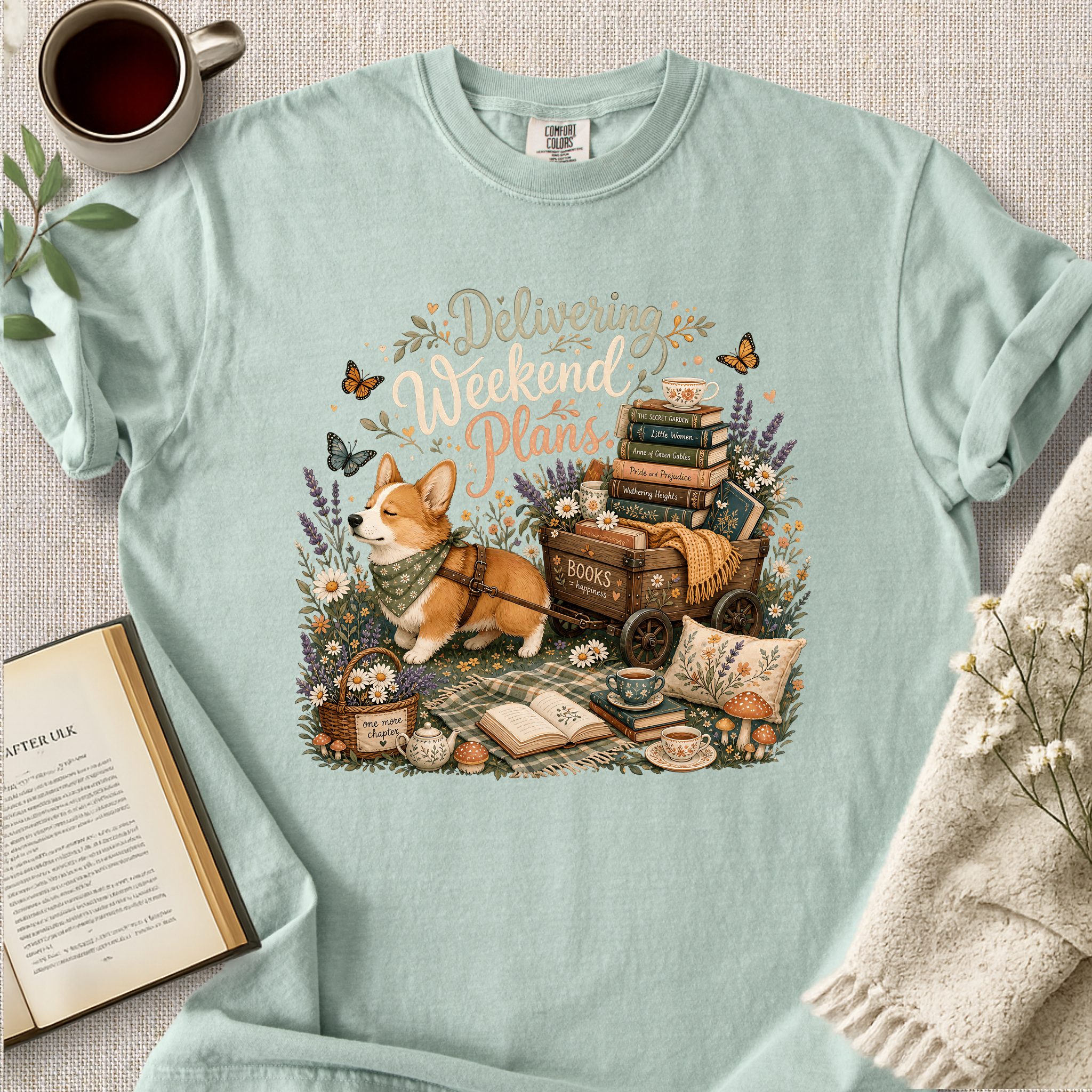 "Delivering Weekend Plans" Cozy Tee