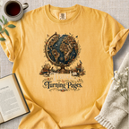 "Travel By Turning Pages" Cozy Tee