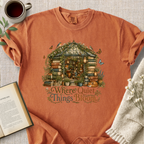 "Where Quiet Things Bloom" Cozy Tee