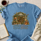 "Where Quiet Things Bloom" Cozy Tee