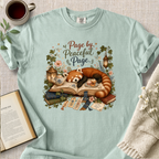 "Page By Peaceful Page" Cozy Tee