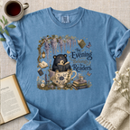"The Evening Belongs To Readers" Cozy Tee