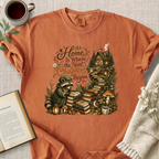 "Home Is Where The Next Chapter Begins" Cozy Tee