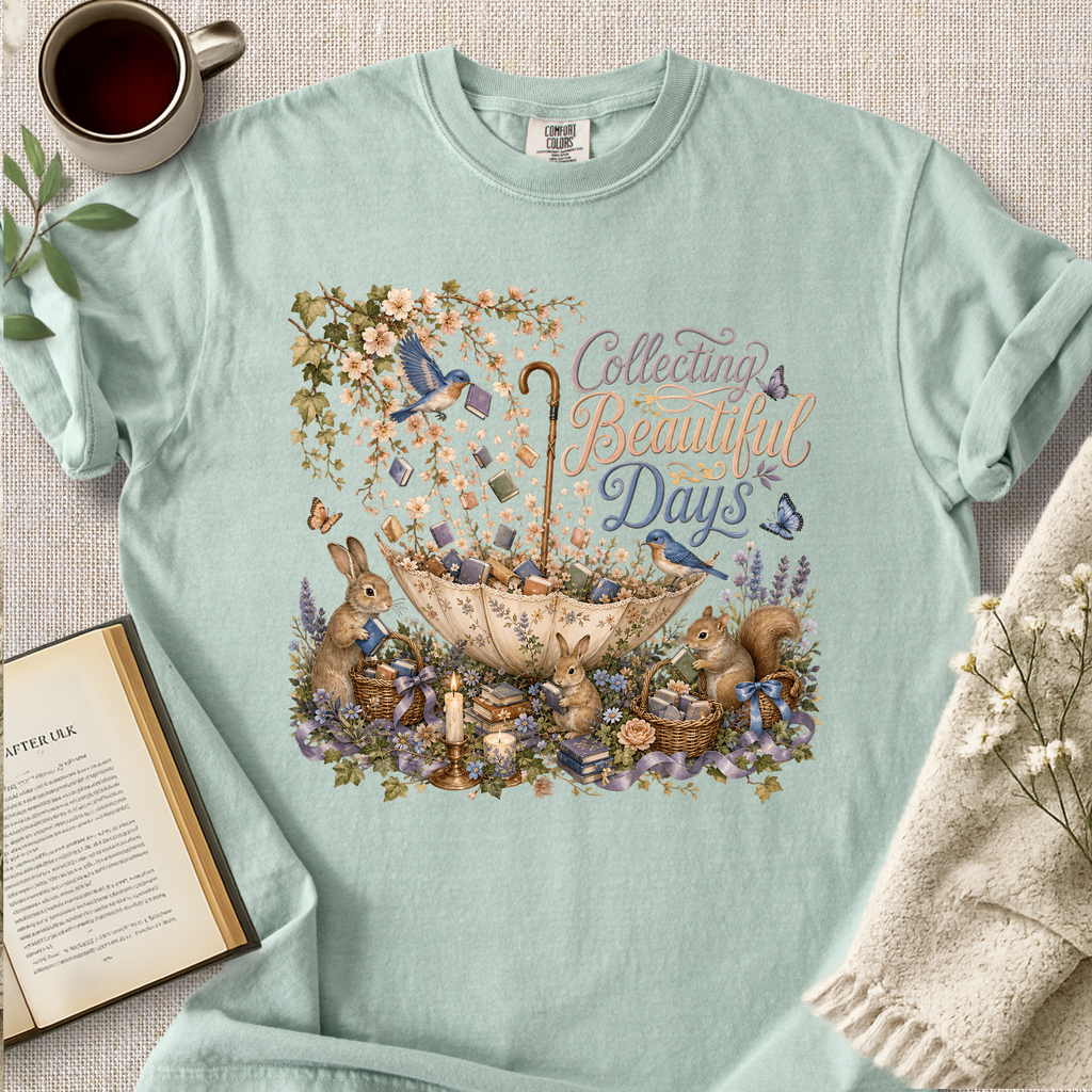 "Collecting Beautiful Days" Cozy Tee