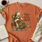 "Woven With Good Stories" Cozy Tee