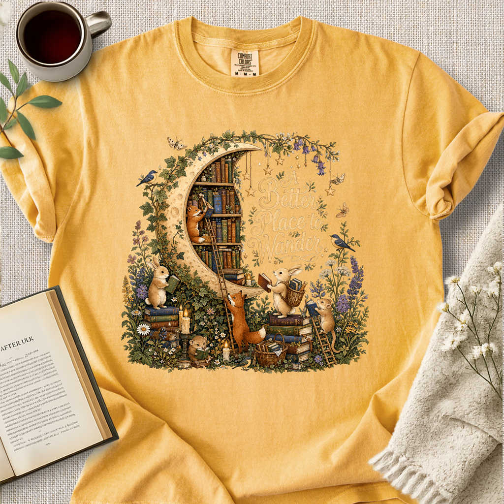 "A Better Place To Wander" Cozy Tee