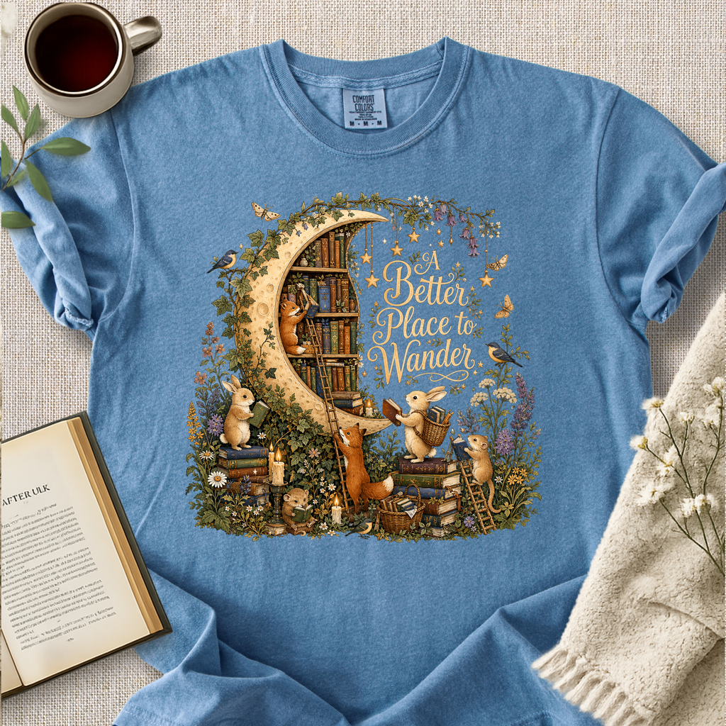 "A Better Place To Wander" Cozy Tee