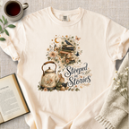 "Steeped In Stories" Cozy Tee