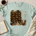 "Every Shelf Holds A Story" Cozy Tee