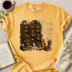 "Every Shelf Holds A Story" Cozy Tee