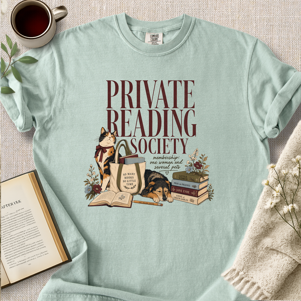 "Private Reading Society" Cozy Tee