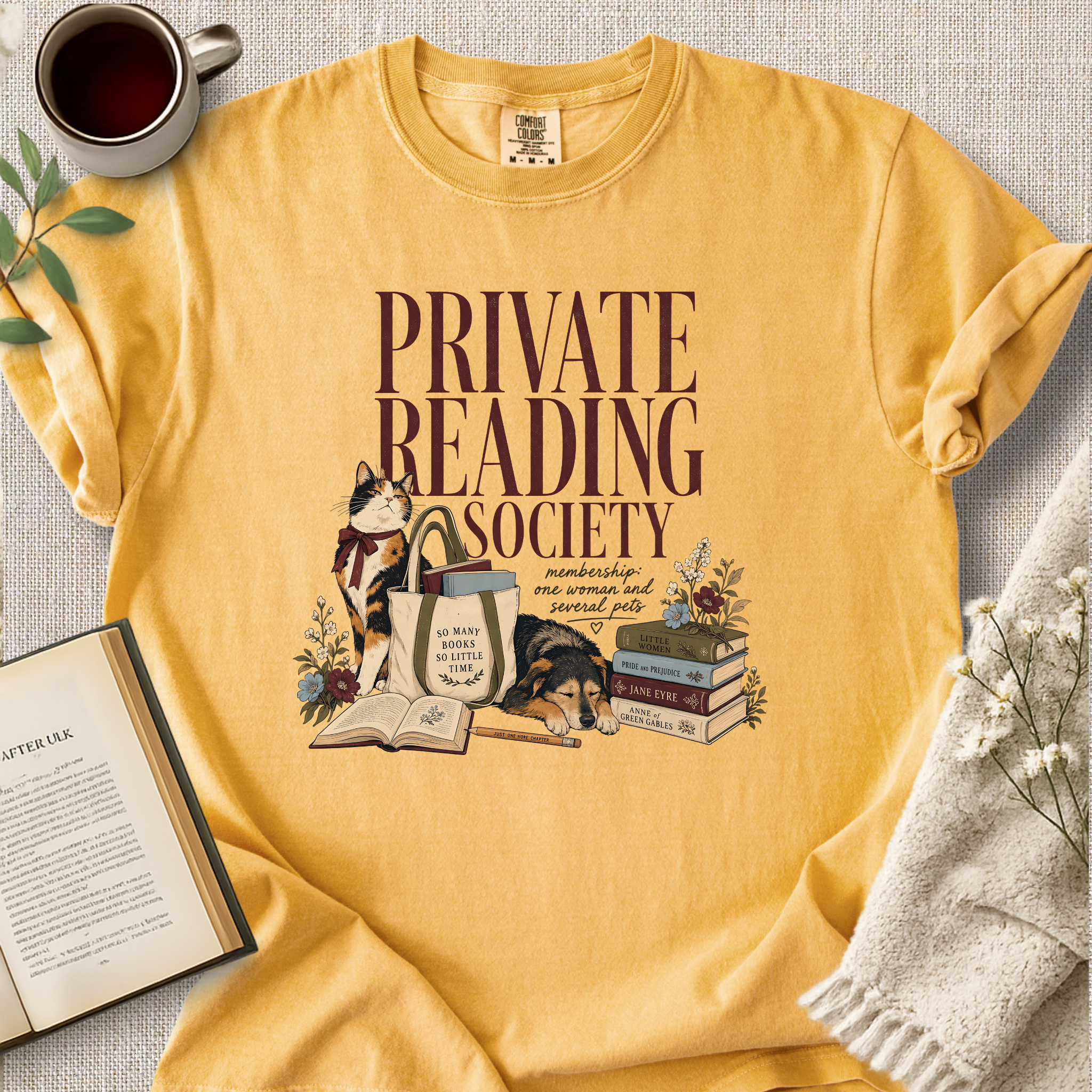 "Private Reading Society" Cozy Tee