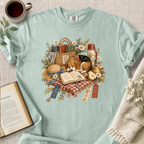 "A Beagle and A Book Picnic" Cozy Tee