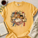 "A Beagle and A Book Picnic" Cozy Tee