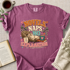 "Novels, Naps, No Explanation" Cozy Tee