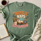 "Novels, Naps, No Explanation" Cozy Tee