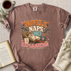 "Novels, Naps, No Explanation" Cozy Tee