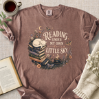 "Reading Under My Own Little Sky" Cozy Tee