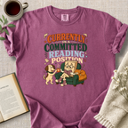 "Currently In A Committed Reading Position" Cozy Tee
