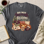 "Do Not Disturb The Reading Nest" Cozy Tee