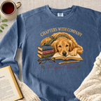 "Chapters With Company, The Quiet Kind" Garment-Dyed Comfort Sweatshirt