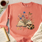 "Peaceful Moments" Garment-Dyed Comfort Sweatshirt