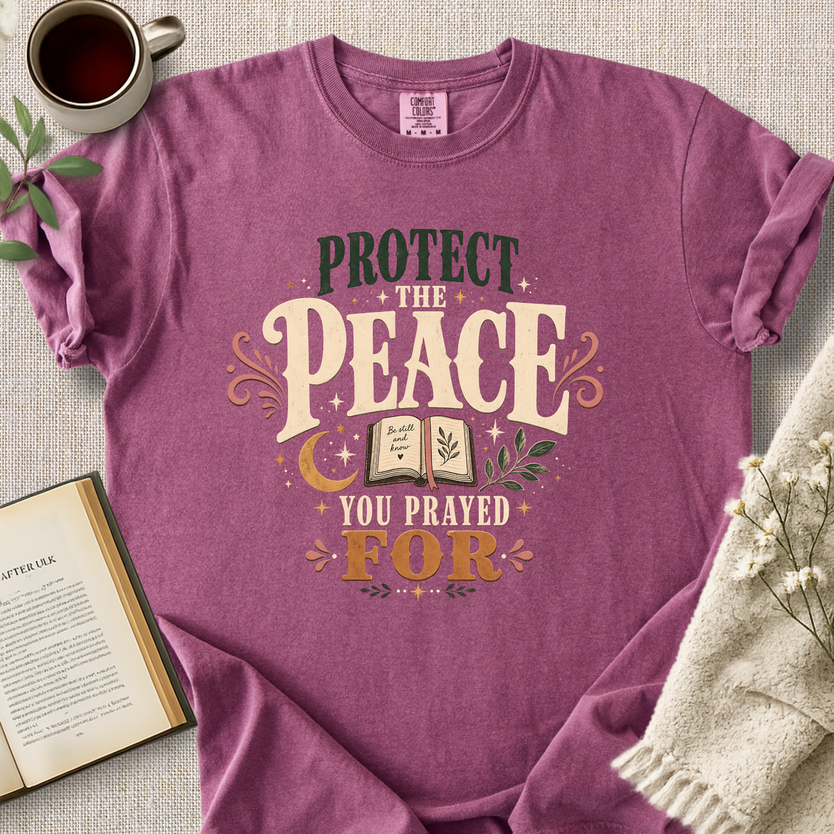 "Protect The Peace You Prayed For" Cozy Tee