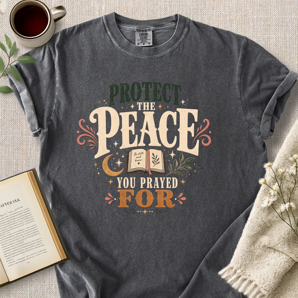 "Protect The Peace You Prayed For" Cozy Tee