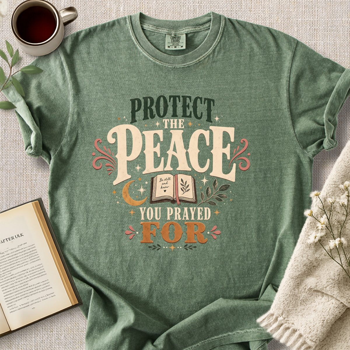 "Protect The Peace You Prayed For" Cozy Tee