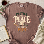 "Protect The Peace You Prayed For" Cozy Tee