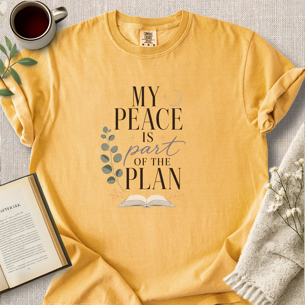 "My Peace Is Part Of The Plan" Cozy Tee