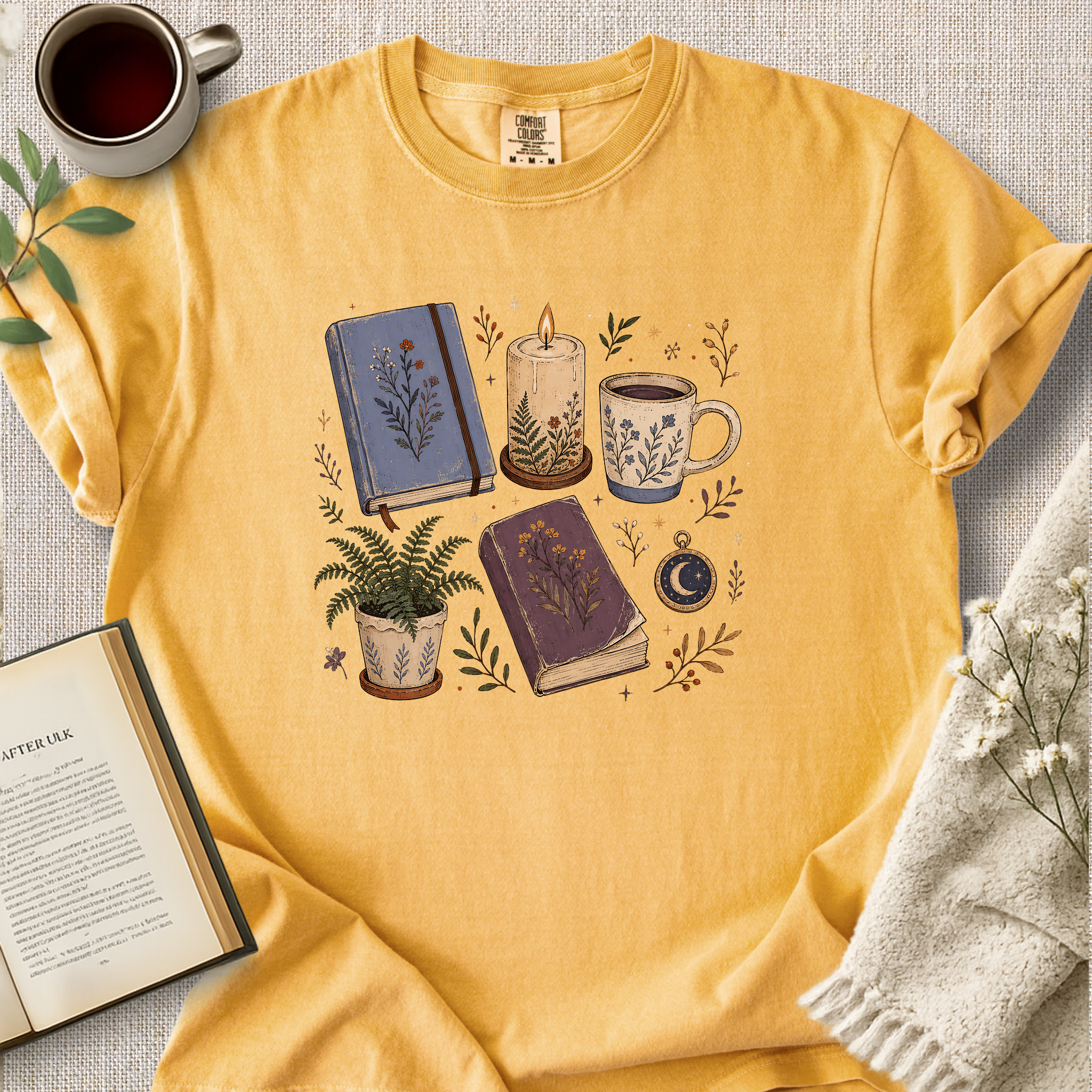 "Elements Of A Perfect Afternoon" Cozy Tee