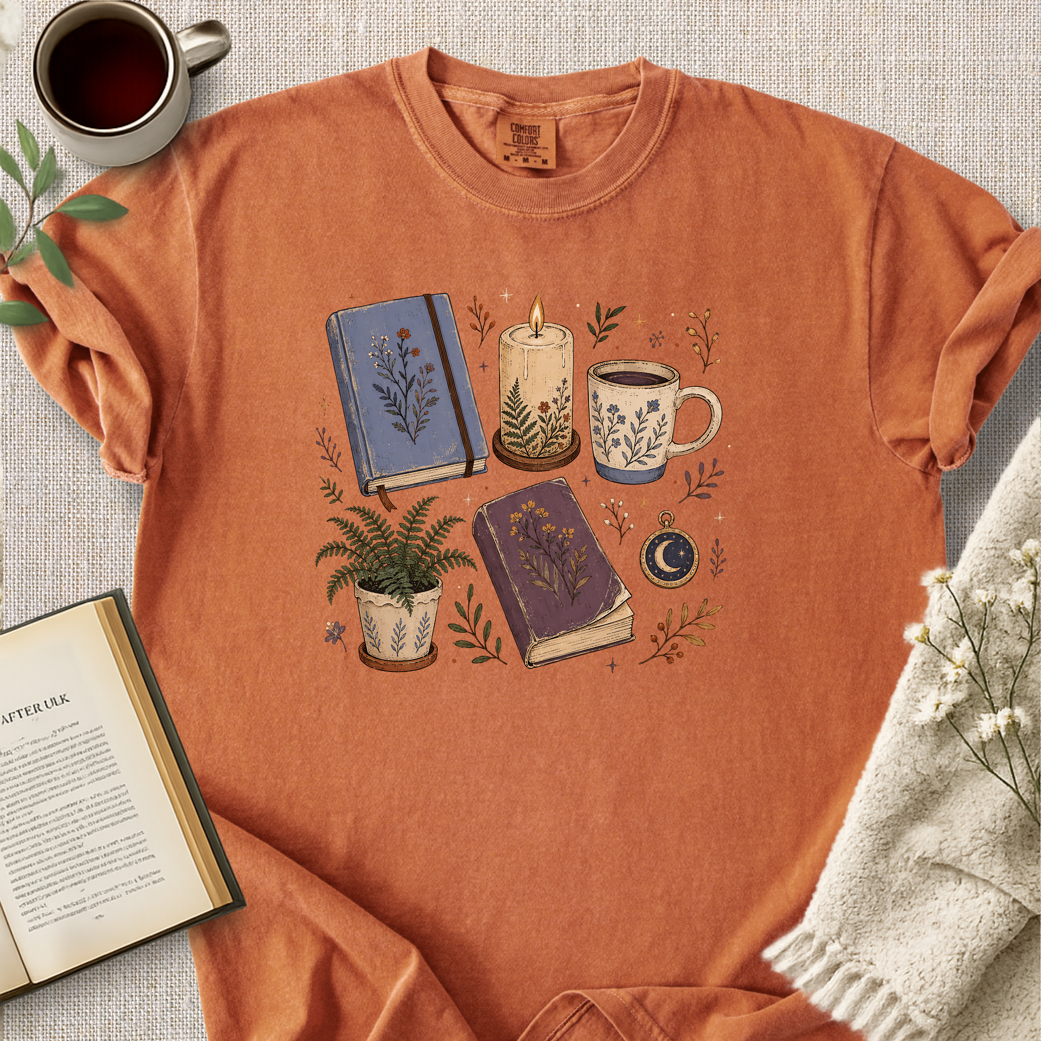 "Elements Of A Perfect Afternoon" Cozy Tee