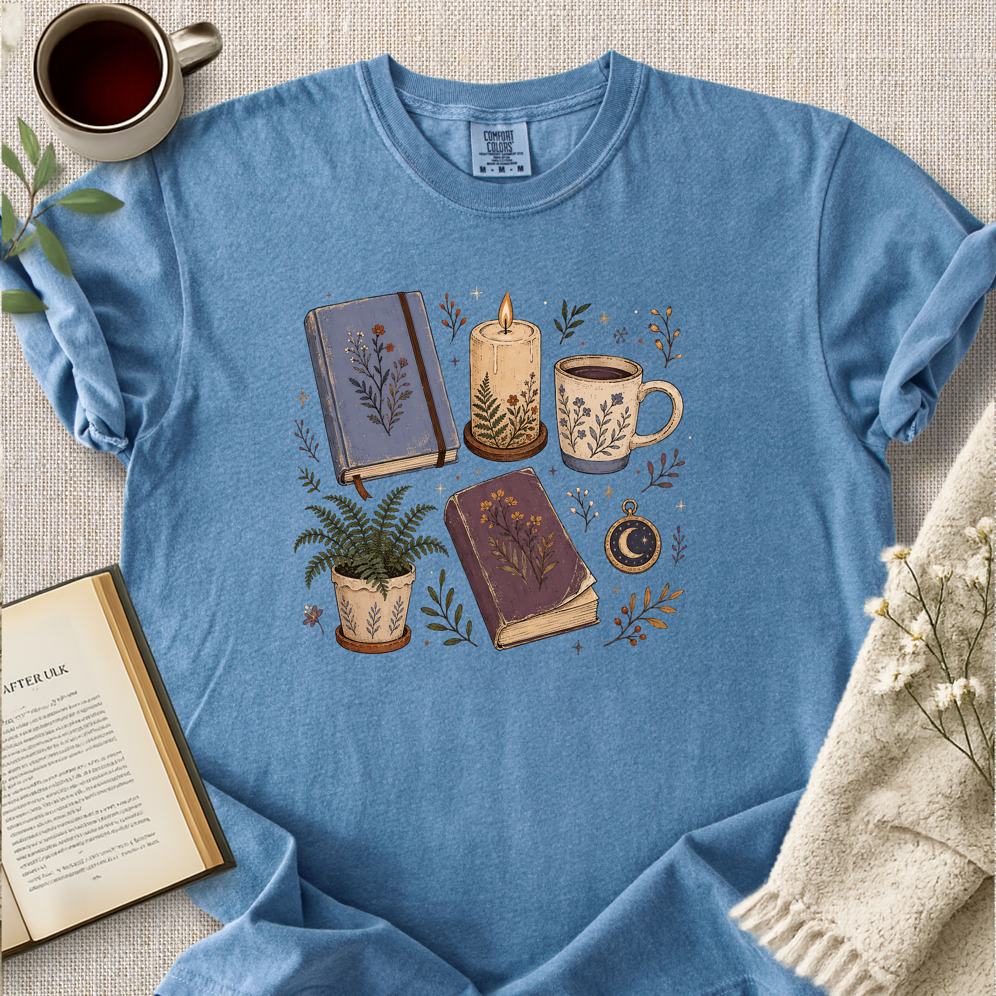 "Elements Of A Perfect Afternoon" Cozy Tee