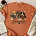 "Company For My Quiet Hours" Cozy Tee