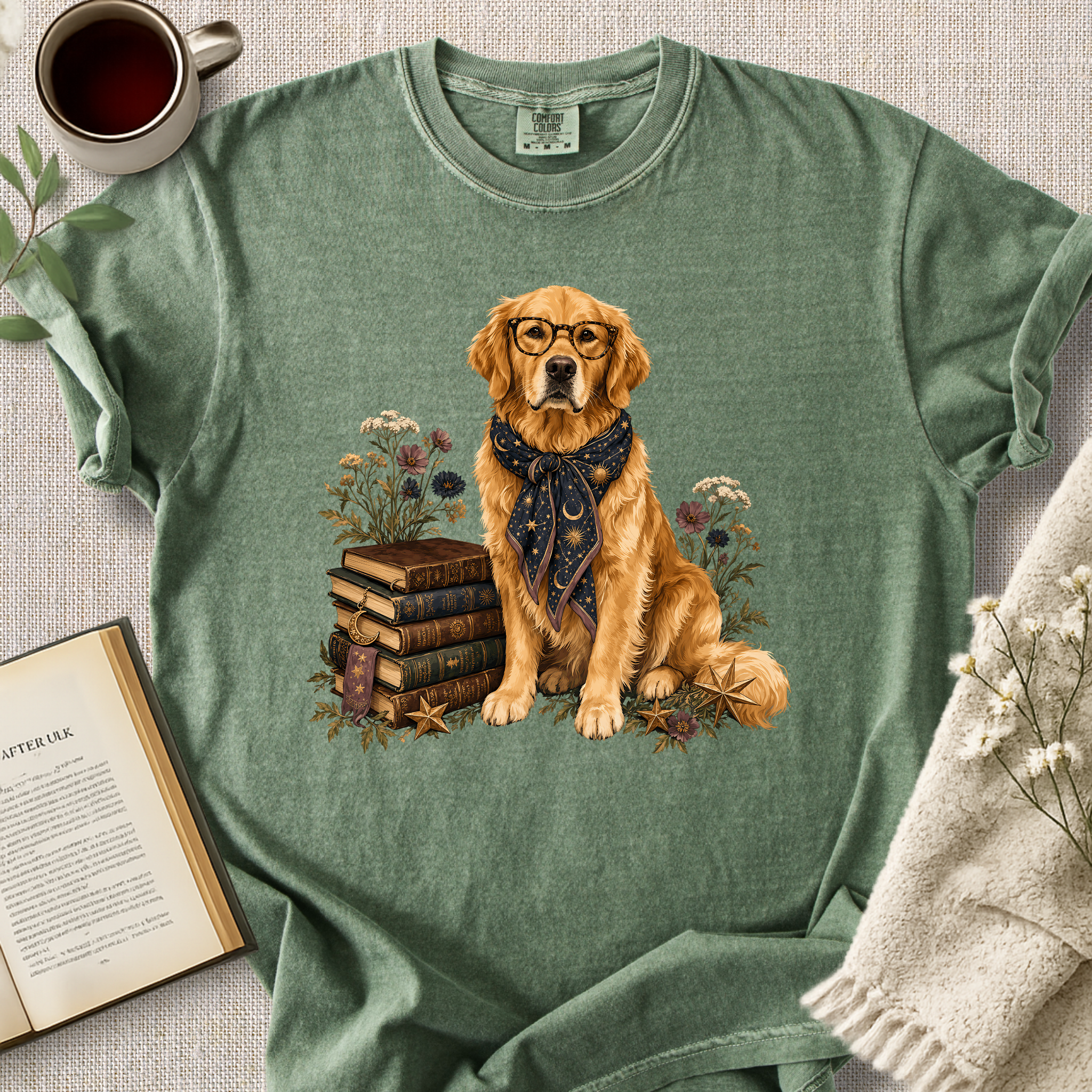 "Golden Companion" Cozy Tee
