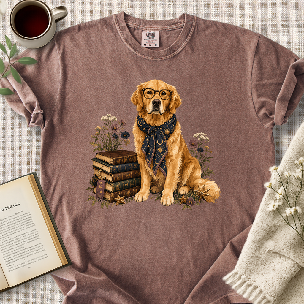 "Golden Companion" Cozy Tee
