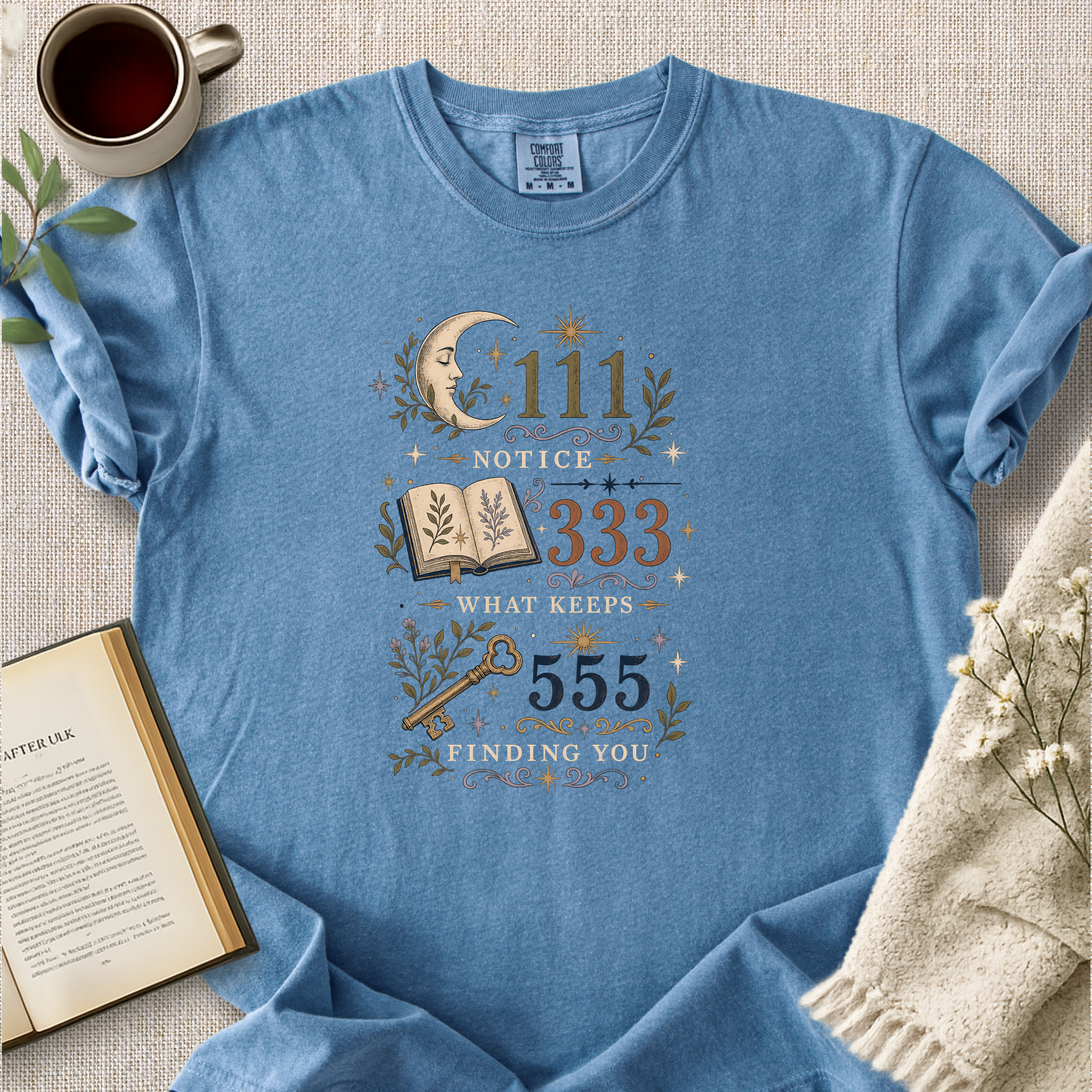 "Notice What Keeps Finding You" Cozy Tee