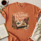 "It's Too Fictional Outside" Cozy Tee