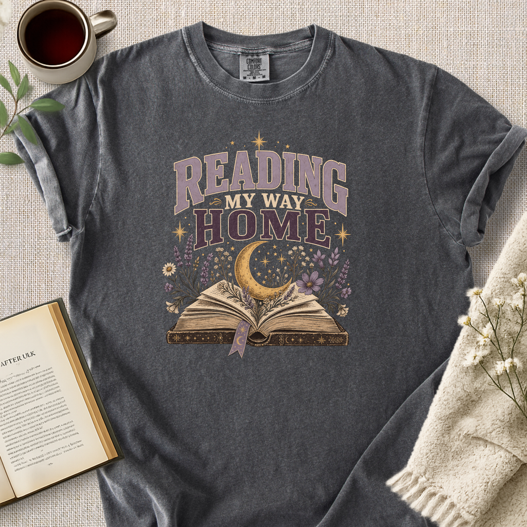 "Reading My Way Home" Cozy Tee