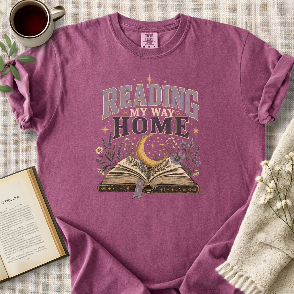 "Reading My Way Home" Cozy Tee